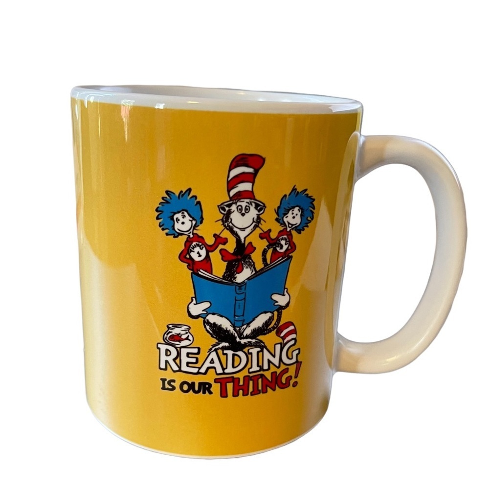 Reading is Our Thing by Dr. Seuss‎ Mug in Yellow